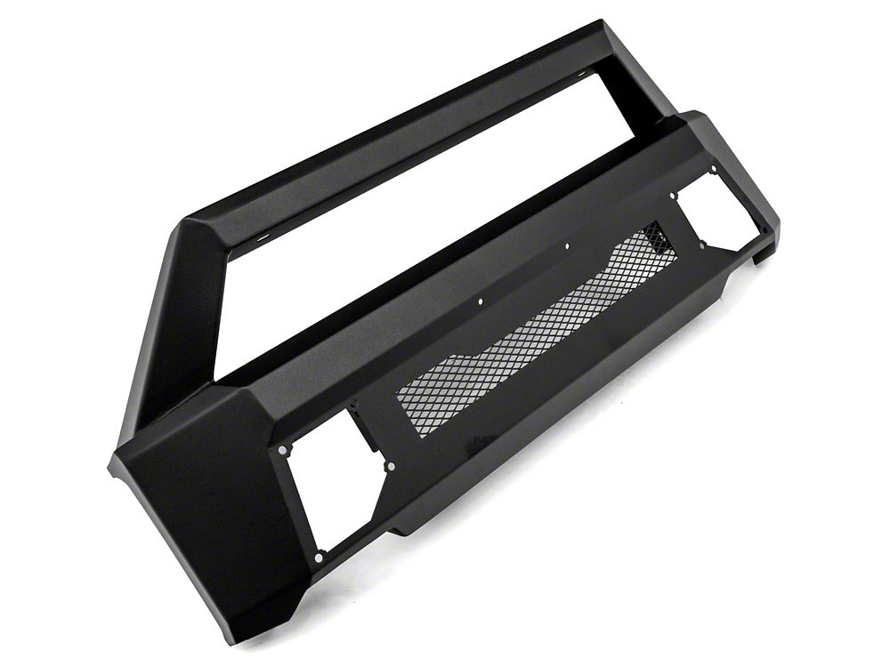 Barricade Stubby HD Front Bumper with Over-Rider Hoop and 20-Inch Dual Row LED Light Bar (15-17 F-150, Excluding Raptor)