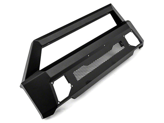Barricade Stubby HD Front Bumper with Over-Rider Hoop and 20-Inch Dual Row LED Light Bar (15-17 F-150, Excluding Raptor)