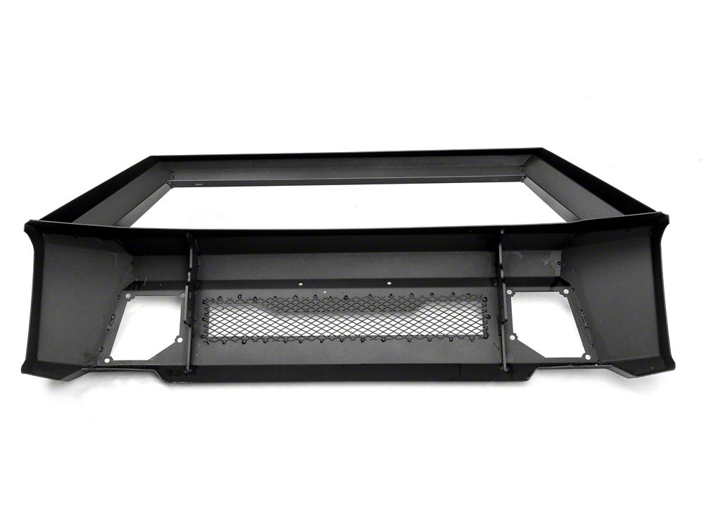 Barricade Stubby HD Front Bumper with Over-Rider Hoop and 20-Inch Dual Row LED Light Bar (15-17 F-150, Excluding Raptor)