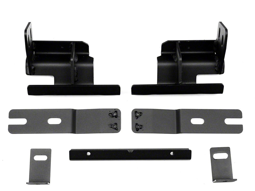 Barricade Stubby HD Front Bumper with Over-Rider Hoop and 20-Inch Dual Row LED Light Bar (15-17 F-150, Excluding Raptor)