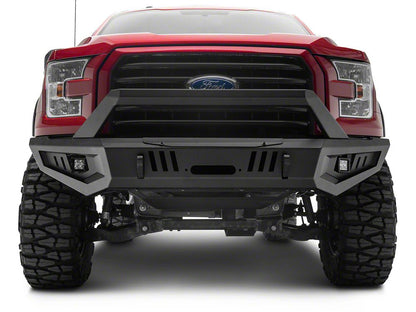 Barricade Aluminum HD Lite Front Winch Bumper with Skid Plate (15-17 F-150, Excluding Raptor)