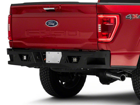 Barricade Extreme HD Rear Bumper with LED Fog Lights (21-25 F-150, Excluding Raptor & Tremor)