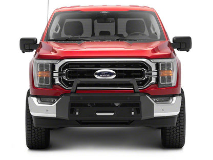 Barricade HD Stubby Front Bumper with Winch Mount (21-23 F-150, Excluding EcoBoost & Raptor)