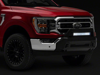 Barricade HD Stubby Front Bumper with 20-Inch LED Light Bar (21-23 F-150, Excluding Raptor)