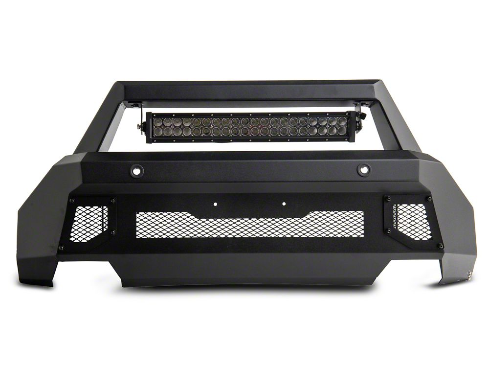 Barricade HD Stubby Front Bumper with 20-Inch LED Light Bar (21-23 F-150, Excluding Raptor)