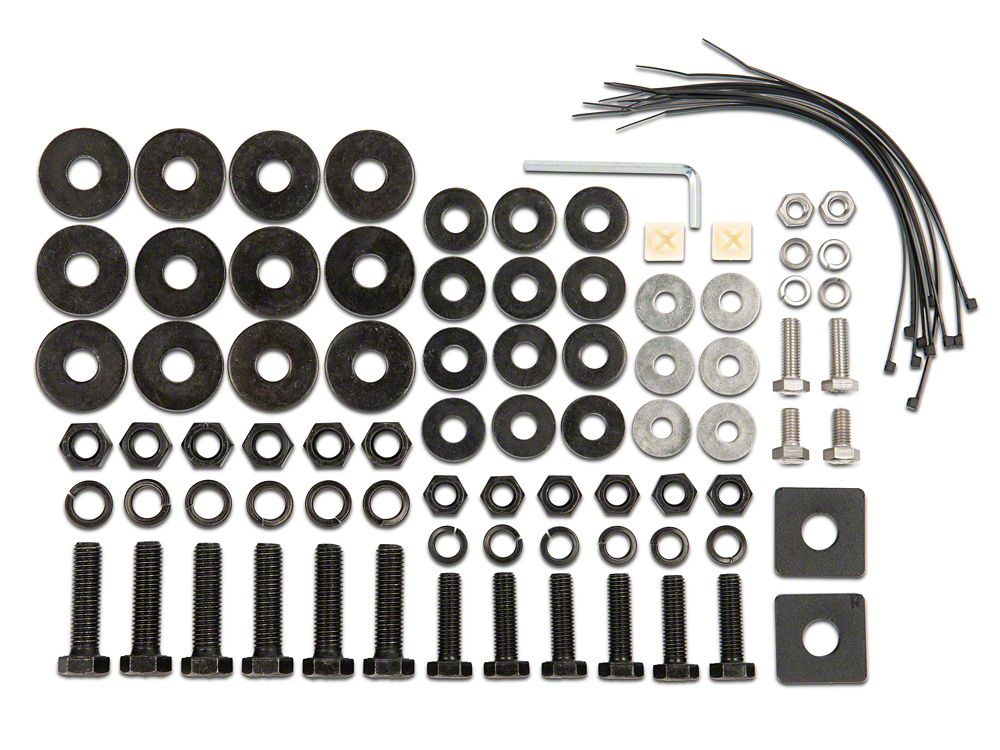 Barricade Replacement Bumper Hardware Kit for T537526 Only (09-14 F-150, Excluding Raptor)