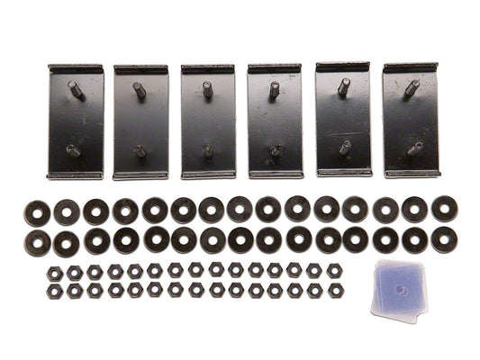 Barricade Replacement Running Board Hardware Kit for T539499-A Only (15-25 F-150 SuperCab)