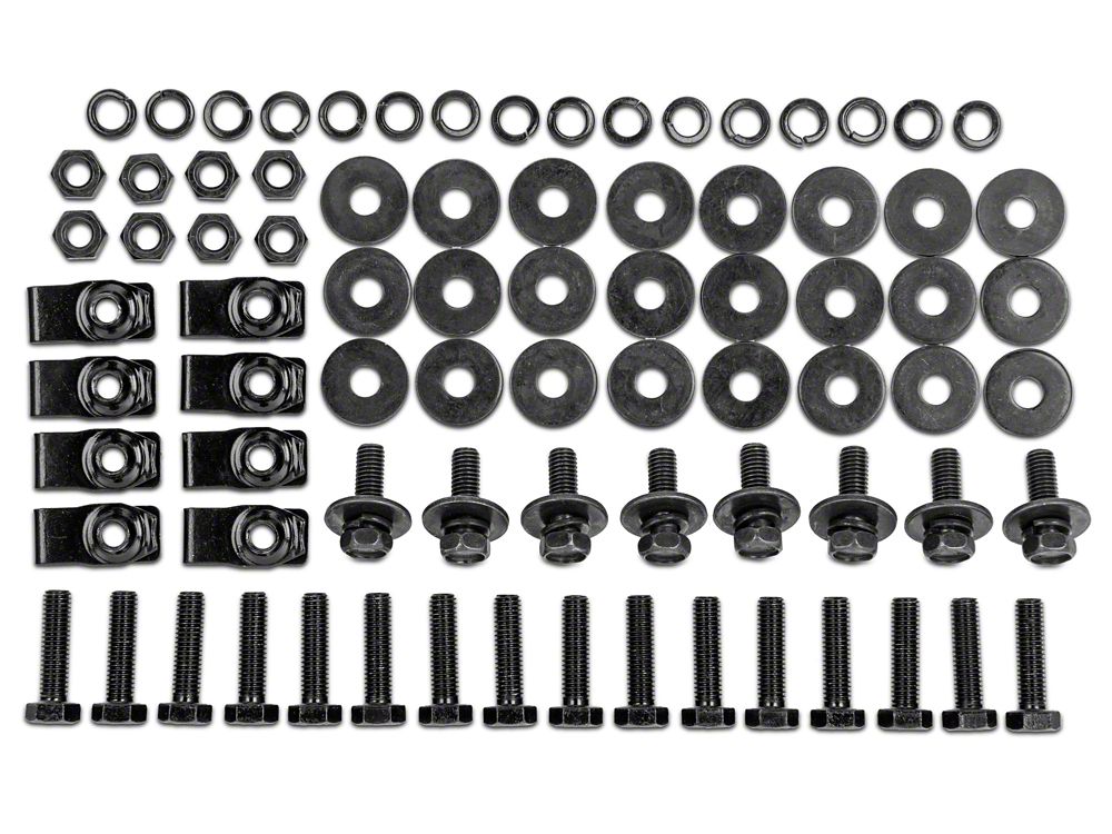 Barricade Replacement Side Step Bar Hardware Kit for T102832-B Only (04-08 F-150 SuperCab)
