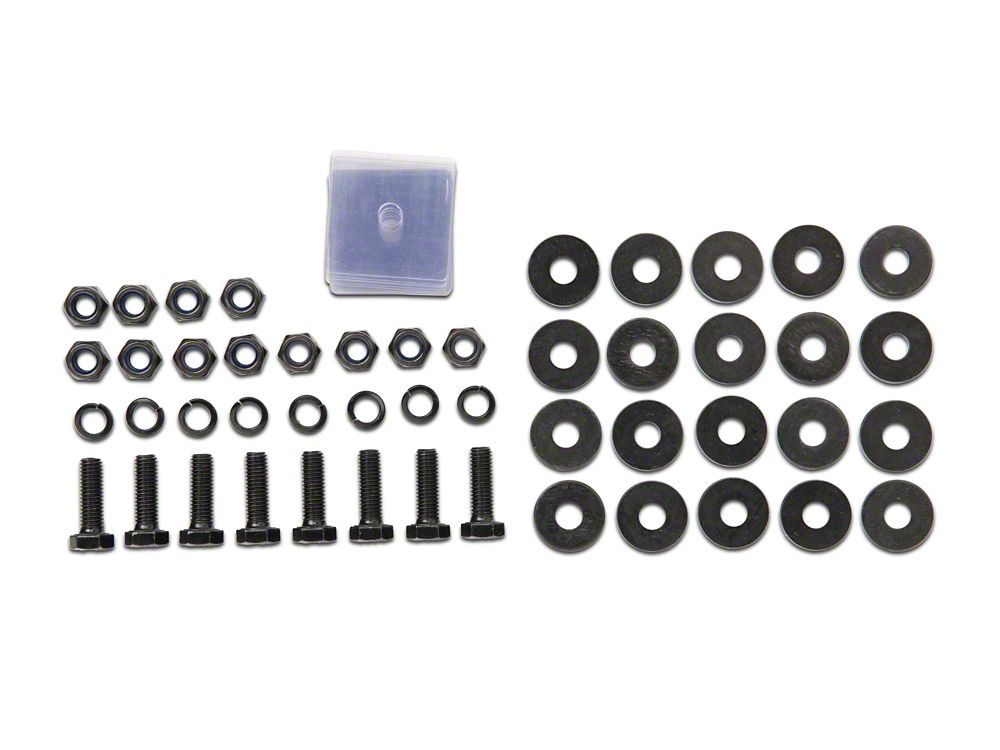 Barricade Replacement Side Step Bar Hardware Kit for T527538-B Only (15-25 F-150 SuperCab)