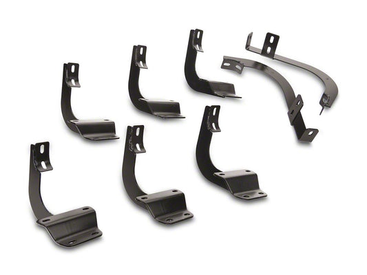 Barricade Replacement Side Step Bar Hardware Kit for T528323-A Only (15-25 F-150 SuperCrew w/ 5-1/2-Foot Bed)