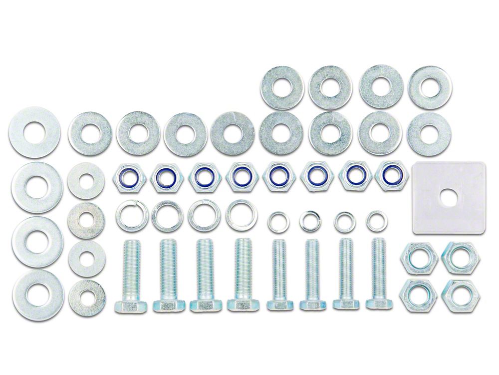 Barricade Replacement Bull Bar Hardware Kit for T532121 Only (04-25 F-150, Excluding Raptor)