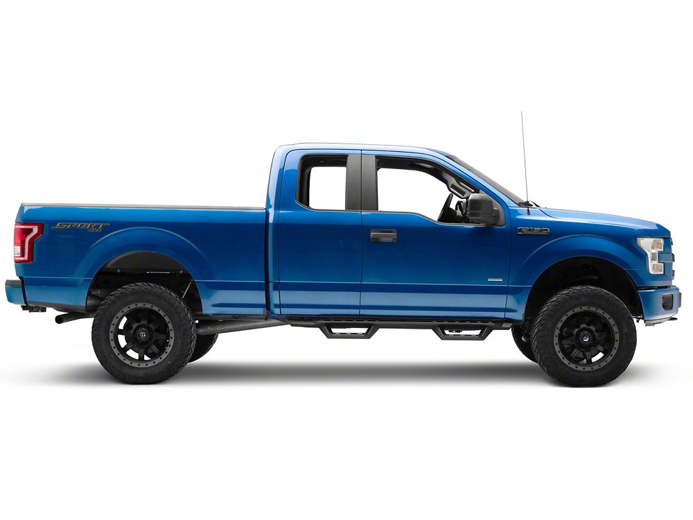 Barricade HD Overland Drop Side Step Bars (15-25 F-150 SuperCab)
