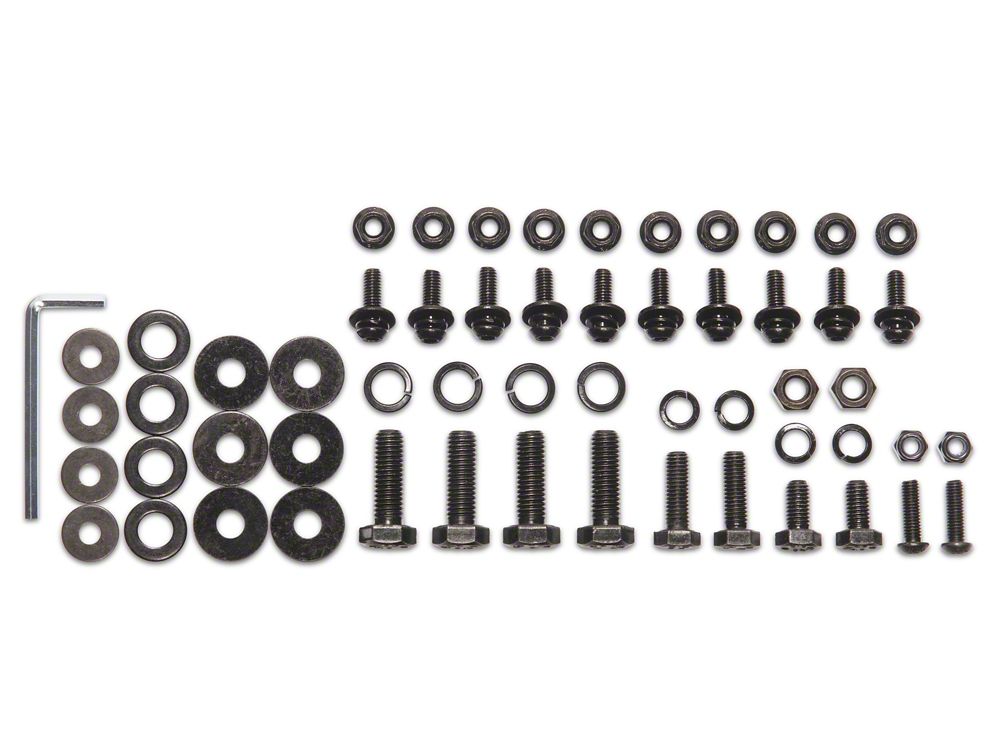 Barricade Replacement Bumper Hardware Kit for T549821 Only (15-17 F-150, Excluding Raptor)