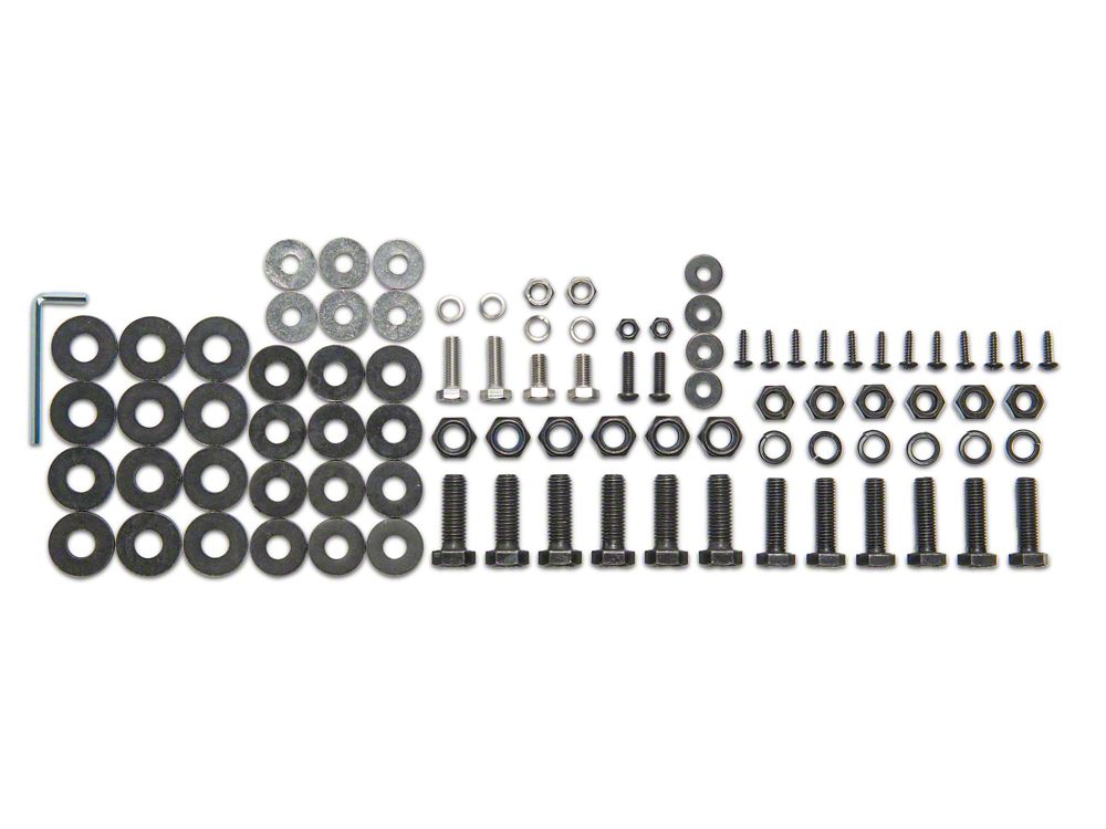 Barricade Replacement Bumper Hardware Kit for T556097 Only (21-23 F-150, Excluding Raptor)