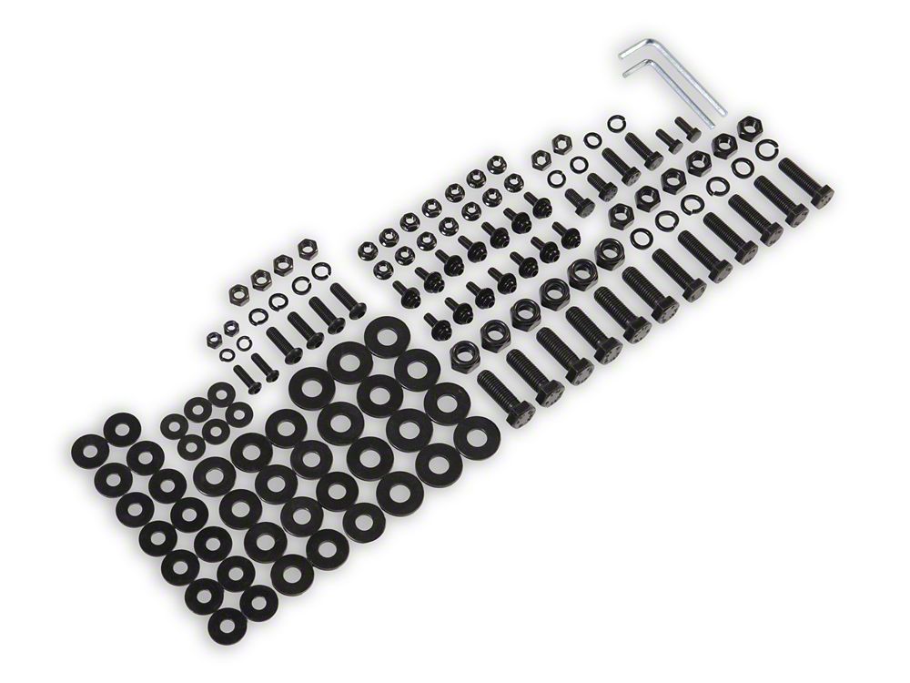 Barricade Replacement Bumper Hardware Kit for T556622 Only (21-23 F-150, Excluding Raptor)
