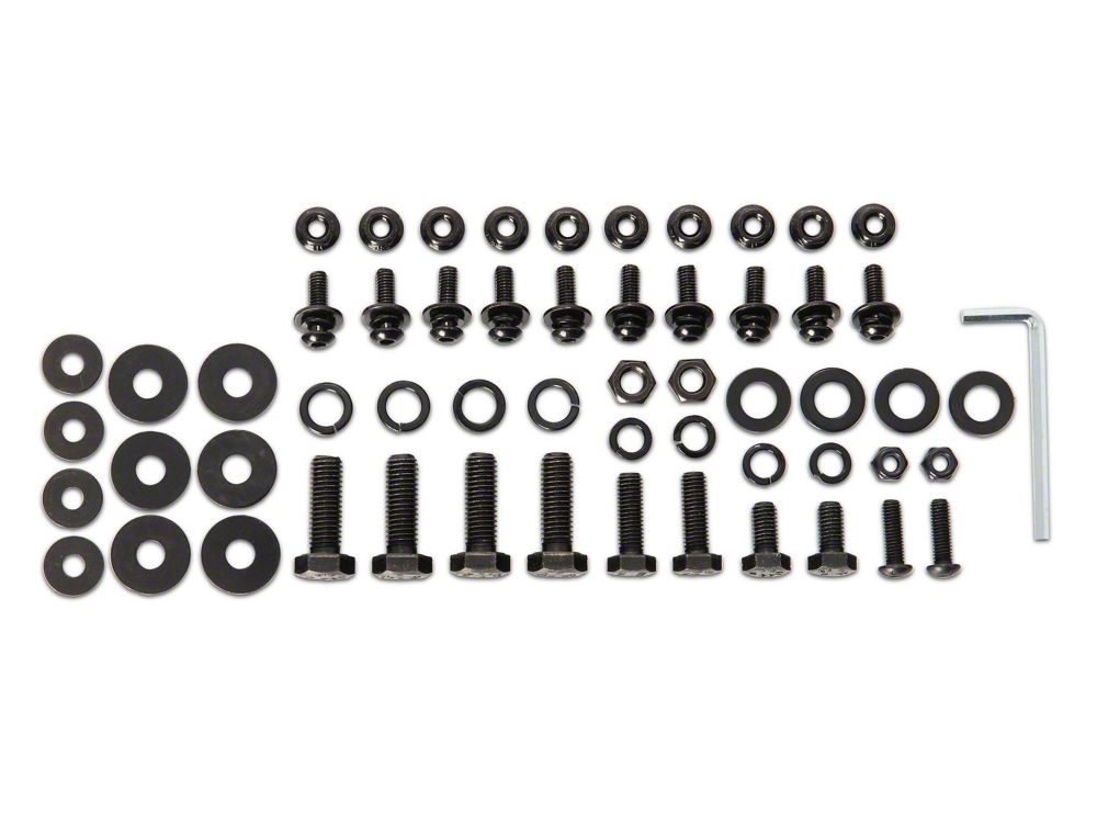 Barricade Replacement Bumper Hardware Kit for T566866 Only (18-20 F-150, Excluding Raptor)