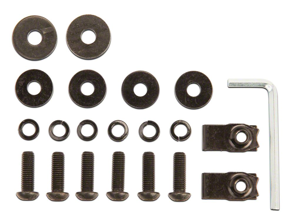 Barricade Replacement Skid Plate Hardware Kit for T566867 Only (18-20 F-150, Excluding Raptor)