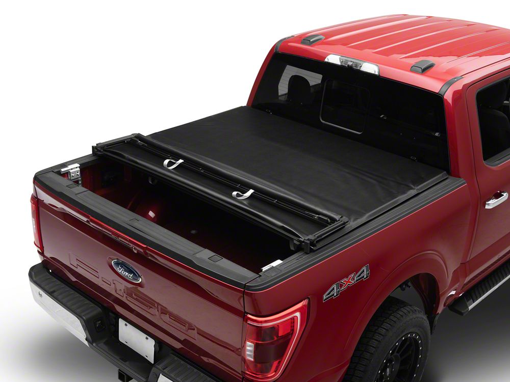 Barricade Soft Quad-Fold Tonneau Cover (15-25 F-150 w/ 5-1/2-Foot Bed)