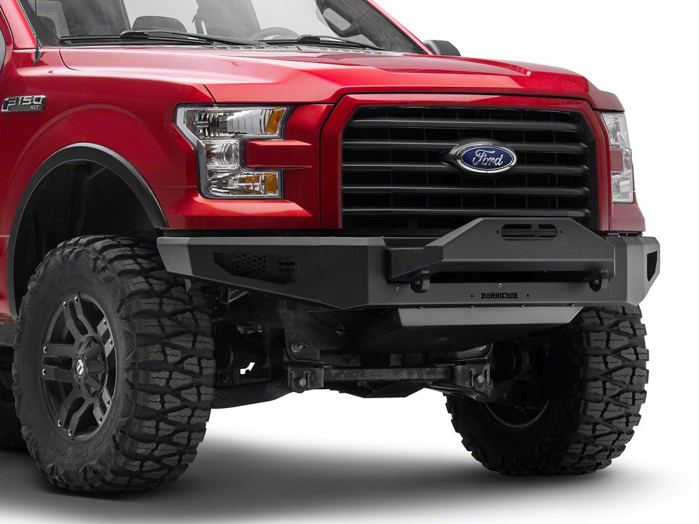 Barricade Skid Plate for Barricade Plate Style HD Winch Mount Front Bumper (15-17 F-150, Excluding Raptor)