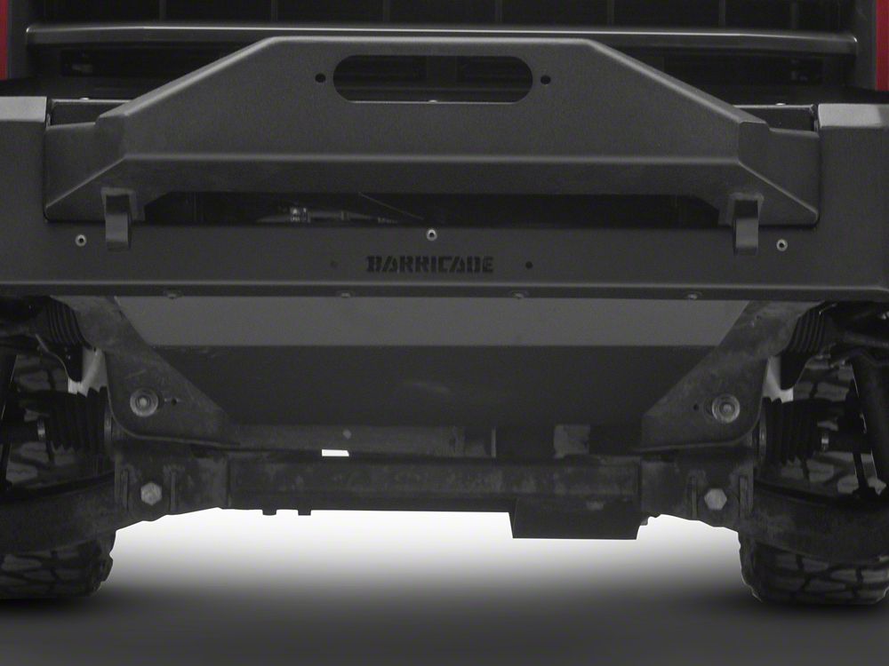 Barricade Skid Plate for Barricade Plate Style HD Winch Mount Front Bumper (15-17 F-150, Excluding Raptor)