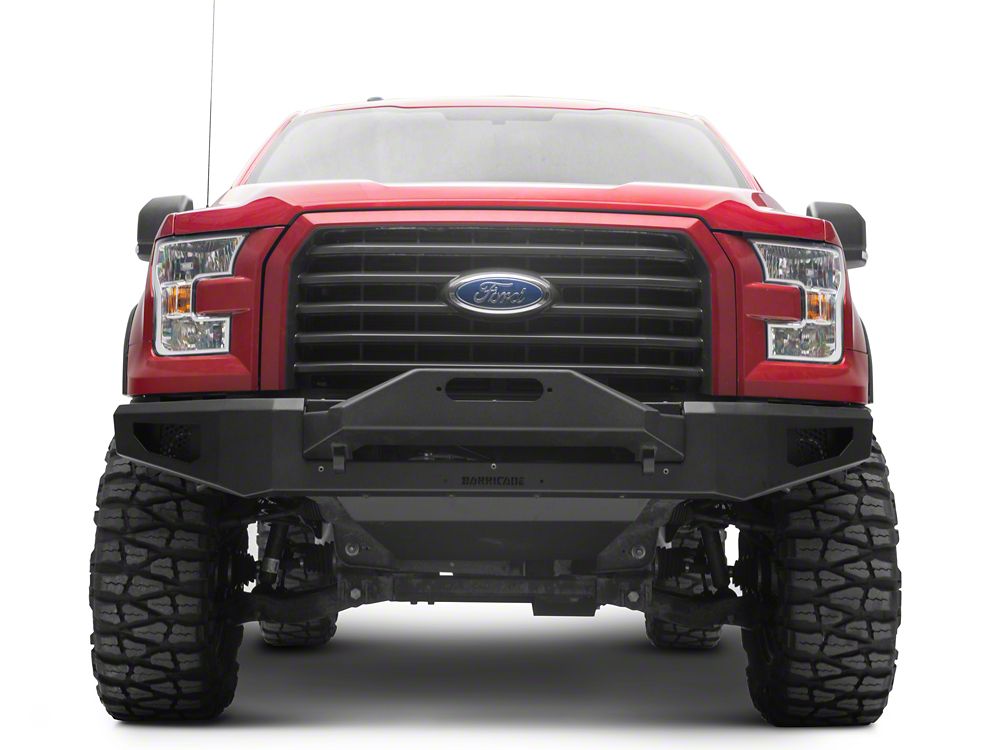 Barricade Skid Plate for Barricade Plate Style HD Winch Mount Front Bumper (15-17 F-150, Excluding Raptor)