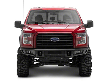 Barricade HD4 Tubular Front Bumper with LED Fog Lights (15-17 F-150, Excluding Raptor)