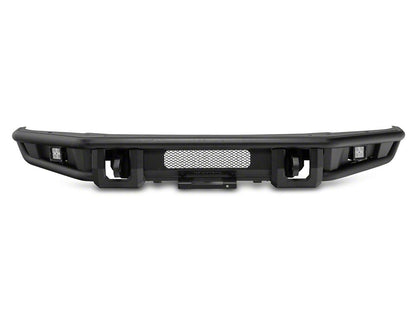 Barricade HD4 Tubular Front Bumper with LED Fog Lights (15-17 F-150, Excluding Raptor)