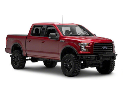 Barricade HD4 Tubular Winch Mount Front Bumper with LED Fog Lights (15-17 F-150, Excluding Raptor)