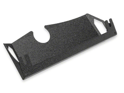 Barricade Coolant Overflow Cover; Textured Black (15-25 F-150)