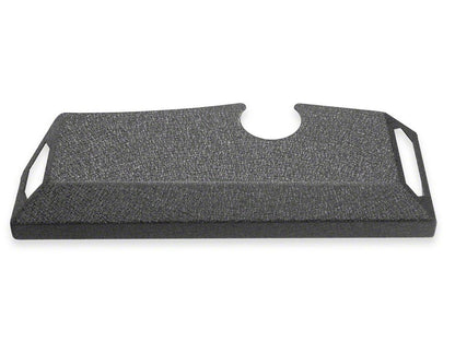 Barricade Coolant Overflow Cover; Textured Black (15-25 F-150)