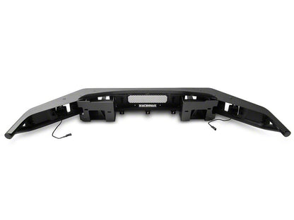 Barricade HD4 Tubular Front Bumper with LED Fog Lights (21-23 F-150, Excluding Raptor)