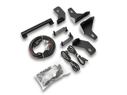 Barricade HD4 Tubular Front Bumper with LED Fog Lights (21-23 F-150, Excluding Raptor)