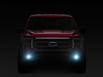 Barricade HD4 Tubular Front Bumper with LED Fog Lights (21-23 F-150, Excluding Raptor)