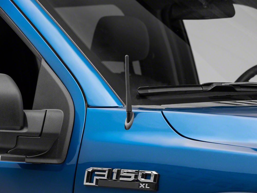 Barricade Tailgate Assist and Off-Road Black Antenna; 6.50-Inch (15-25 F-150)