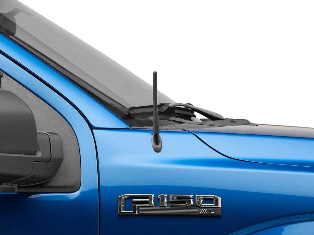 Barricade Tailgate Assist and Off-Road Black Antenna; 6.50-Inch (15-25 F-150)
