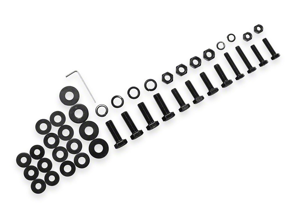 Barricade Replacement Brush Guard Hardware Kit for T537419 Only (15-20 F-150, Excluding Raptor)