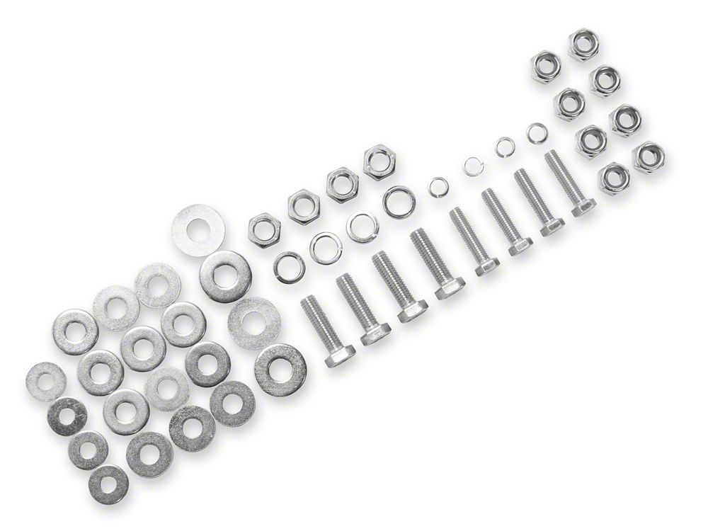Barricade Replacement Bull Bar Hardware Kit for T532121 Only (04-25 F-150, Excluding Raptor)