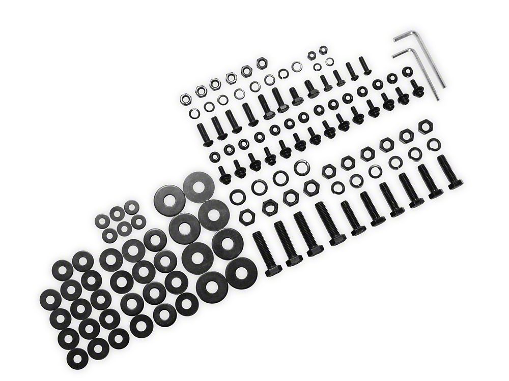 Barricade Replacement Front Bumper Hardware Kit for T542716 Only (09-14 F-150, Excluding Raptor)
