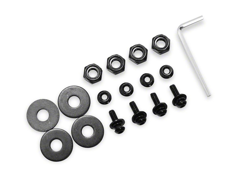 Barricade Replacement Rear Bumper Hardware Kit for T542575 Only (15-20 F-150, Excluding Raptor)