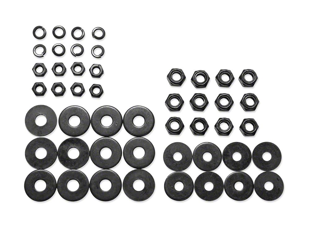 Barricade Replacement Running Board Hardware Kit for T527817-B Only (15-25 F-150 SuperCab)