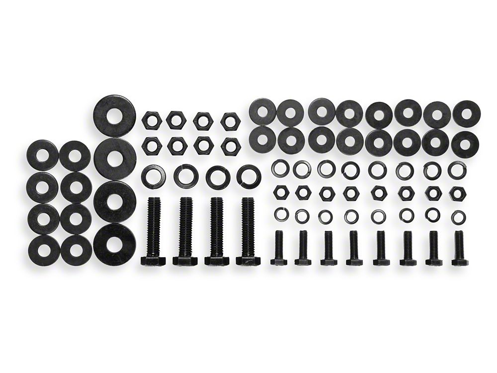 Barricade Replacement Side Step Bar Hardware Kit for T102827-C Only (97-03 F-150 Regular Cab)