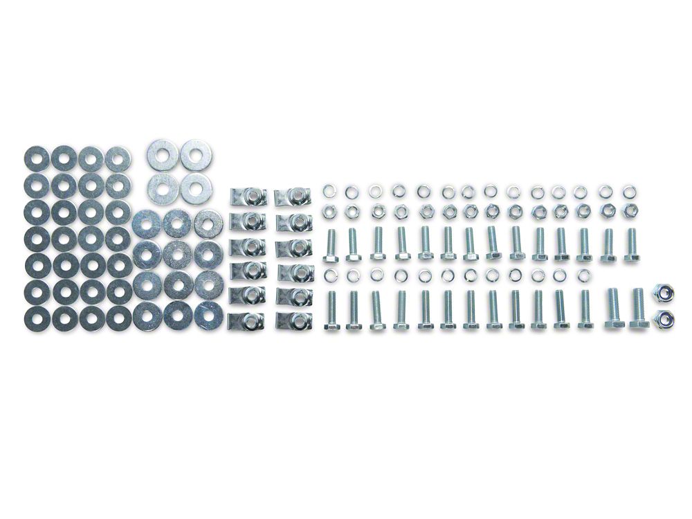 Barricade Replacement Side Step Bar Hardware Kit for T102842-B Only (09-14 F-150 SuperCab w/ 6-1/2-Foot Bed)