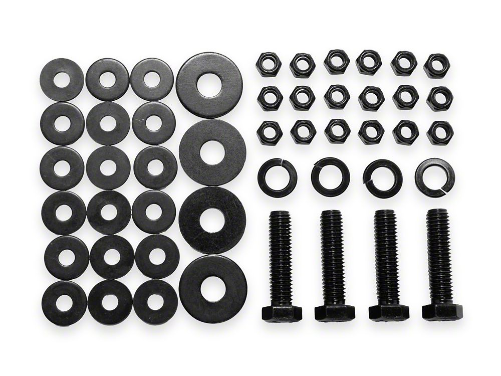 Barricade Replacement Side Step Bar Hardware Kit for T527535-C Only (15-25 F-150 SuperCrew)