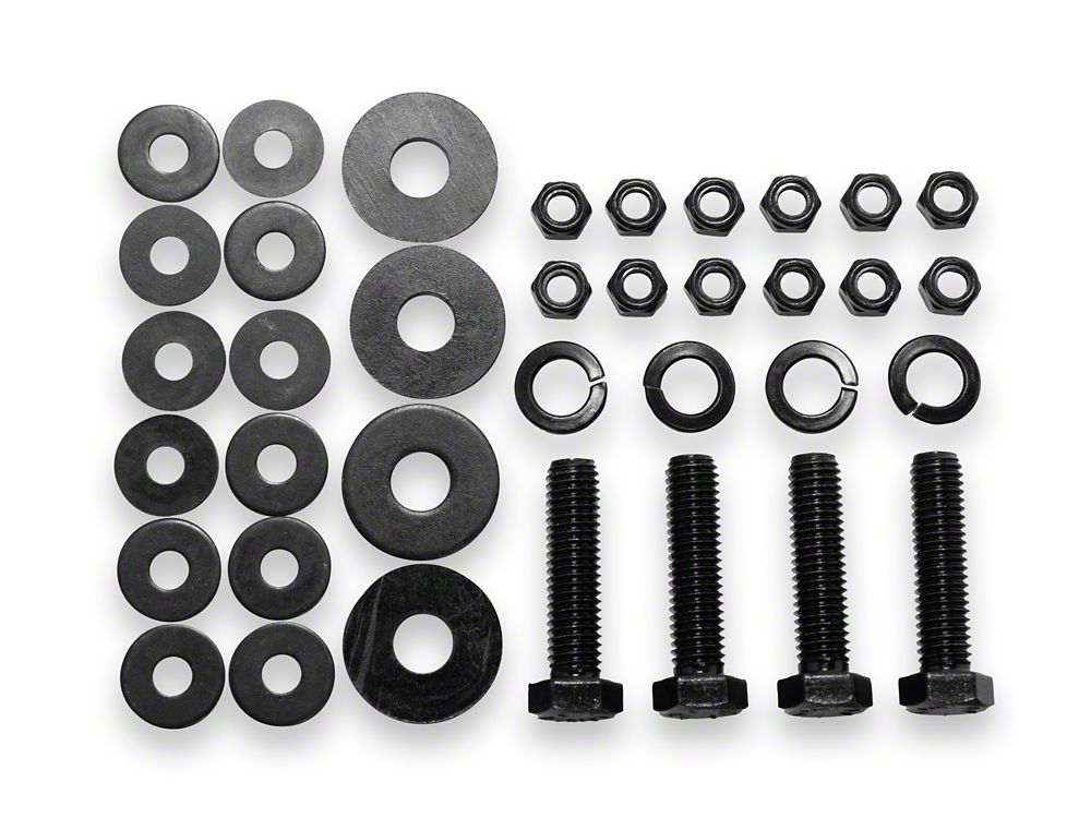 Barricade Replacement Side Step Bar Hardware Kit for T527536-B Only (15-25 F-150 SuperCab)