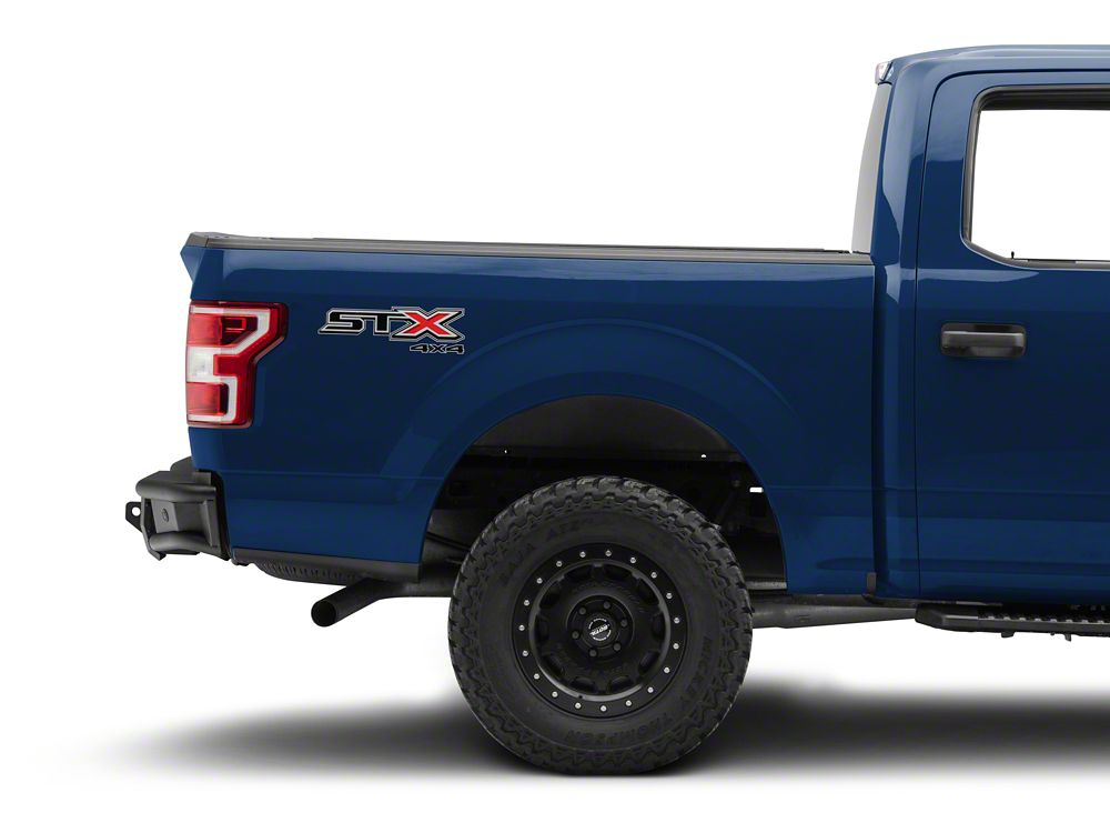 Barricade HD4 Tubular Rear Bumper with LED Off Road Lighting (15-20 F-150, Excluding Raptor)