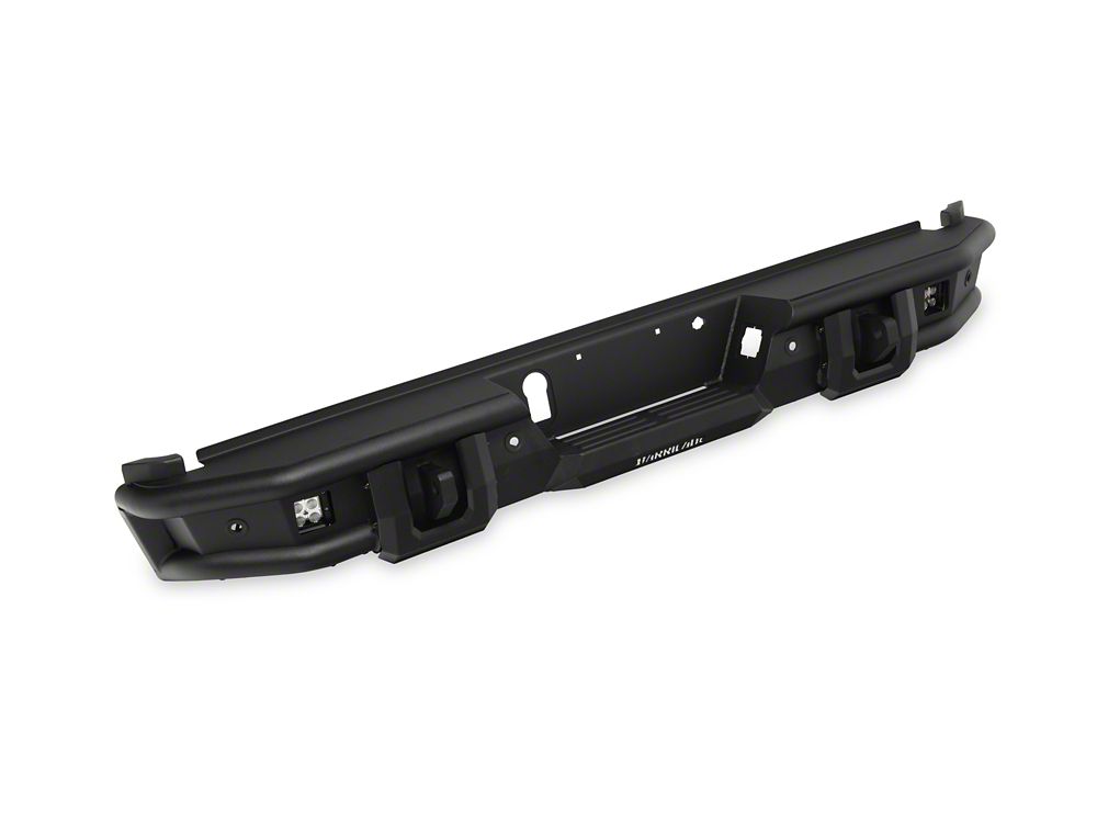 Barricade HD4 Tubular Rear Bumper with LED Off Road Lighting (15-20 F-150, Excluding Raptor)