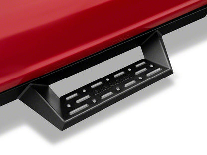 Barricade Canyon Drop Steps; Textured Black (15-25 F-150 SuperCrew)