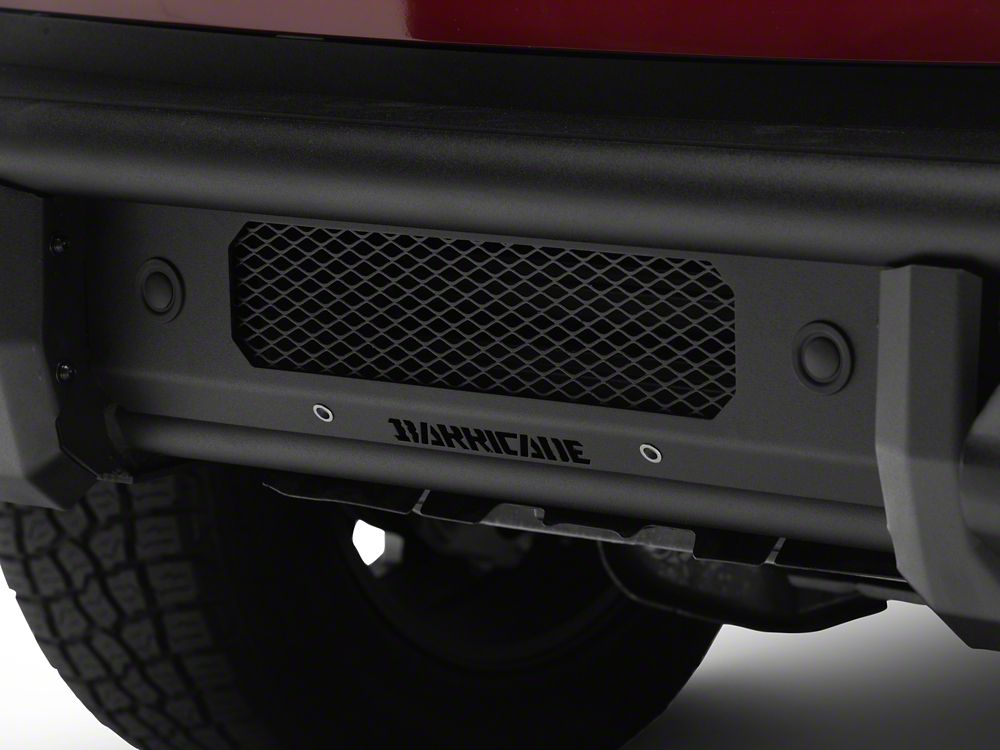 Barricade HD4 Tubular Front Bumper with LED Fog Lights (24-26 F-150, Excluding Raptor)