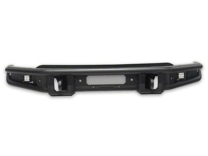 Barricade HD4 Tubular Front Bumper with LED Fog Lights (24-26 F-150, Excluding Raptor)