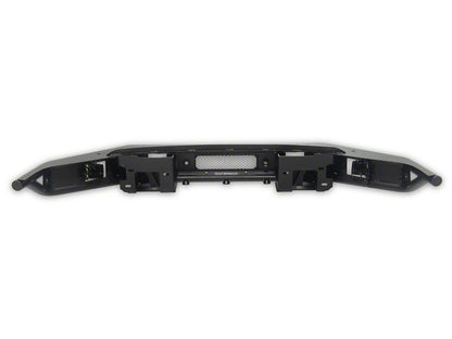 Barricade HD4 Tubular Front Bumper with LED Fog Lights (24-26 F-150, Excluding Raptor)